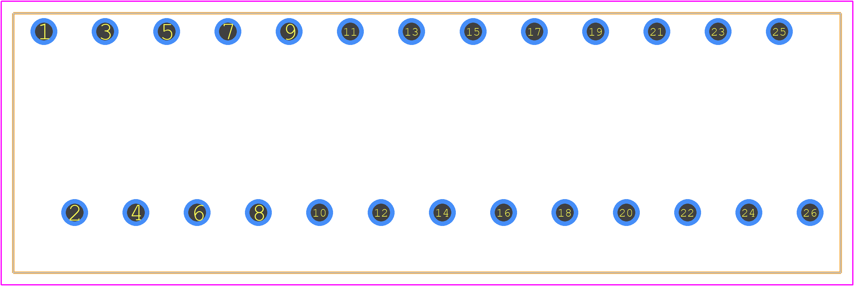 34.026 - Altech PCB footprint - Other - Other - 34.026-3
