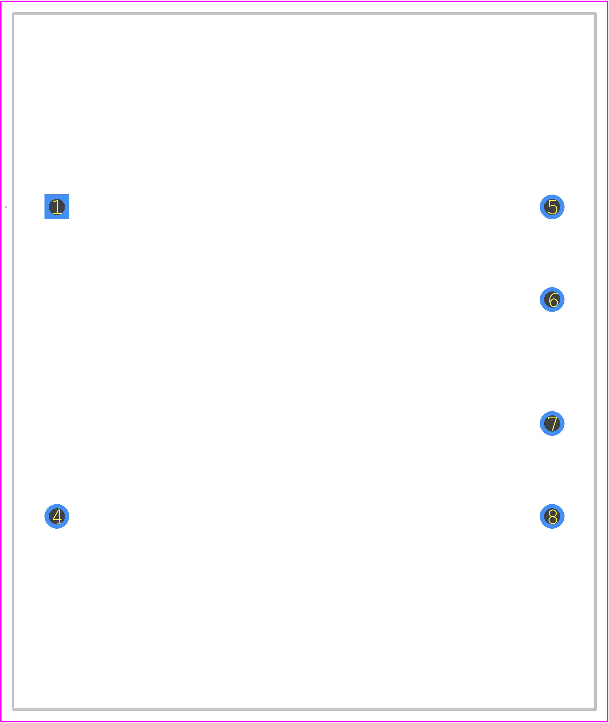 164H48 - Hammond Manufacturing PCB footprint - Other - Other - 164H48-2