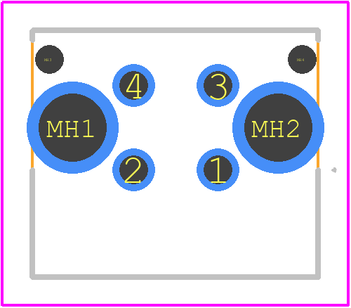0430450424 - Molex PCB footprint - Other - Other - 0430450424-1