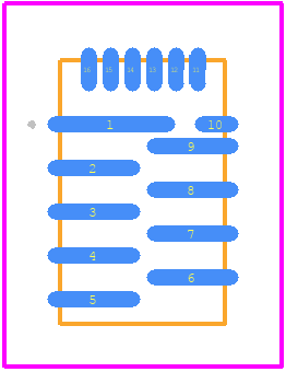 VT1697SBFQ - Analog Devices PCB footprint - Other - Other - VT1697SBFQ-2