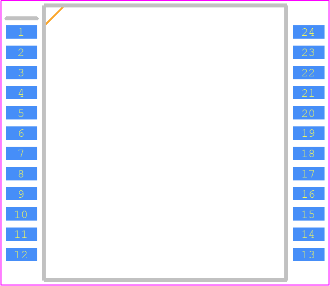 TG110-RP06NJRL - Halo Electronics PCB footprint - Small Outline Packages - Small Outline Packages - 24SMD