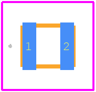CW252016-R10J - Bourns PCB footprint - Other - Other - CW252016-R10J-2