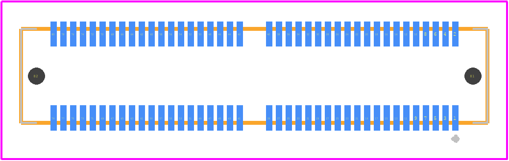 LTH-040-01-G-D-A-K - SAMTEC PCB footprint - Other - Other - LTH-040-01-G-D-A