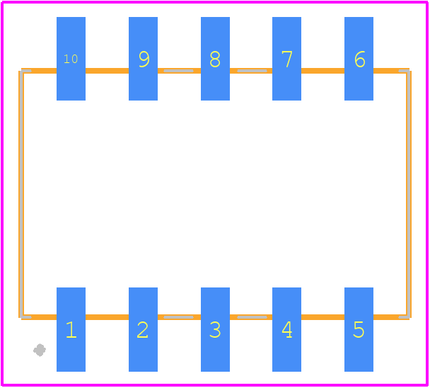 TQ2SA3VZ - Panasonic PCB footprint - Other - Other - TQ2SA-3V-Z-2