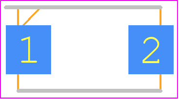 ECASD60E477M4R5K00 - Murata Electronics PCB footprint - Capacitor Moulded Polarised - Capacitor Moulded Polarised - ECASD60J227M010K00