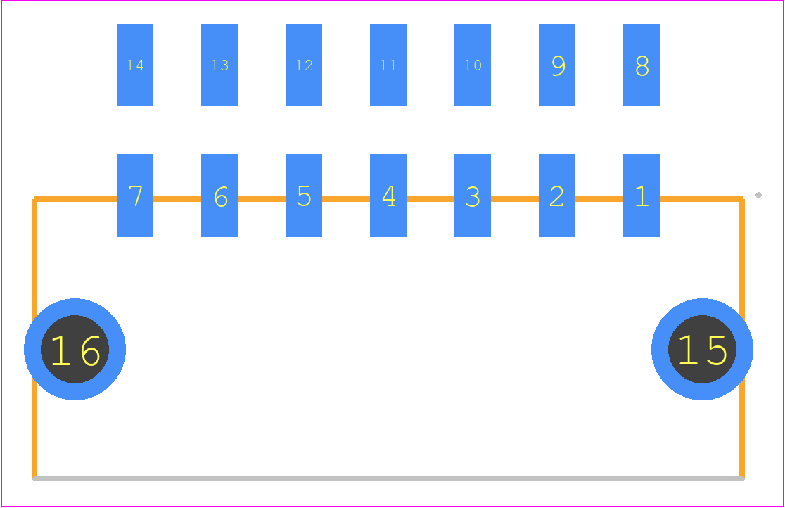 0430451407 - Molex PCB footprint - Other - Other - 0430451407