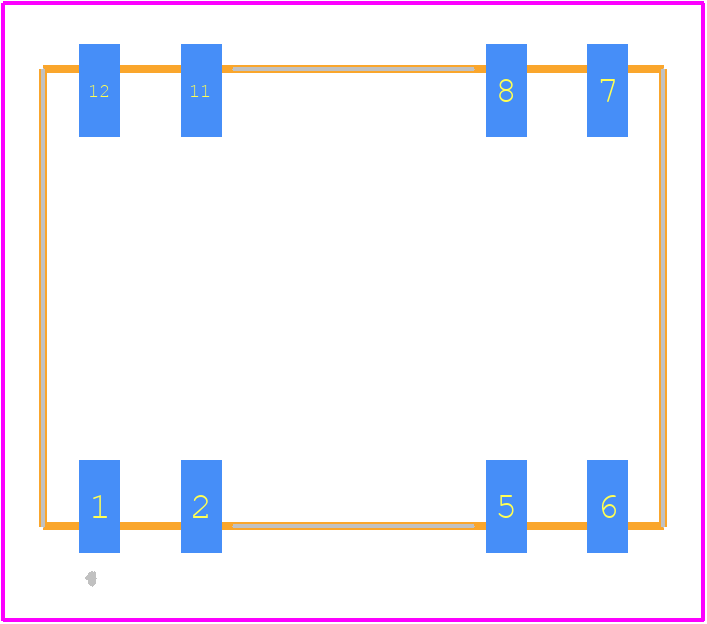 NXJ2S0505MC-R7 - Murata Electronics PCB footprint - Other - Other - NXJ2_SURFACEMOUNT