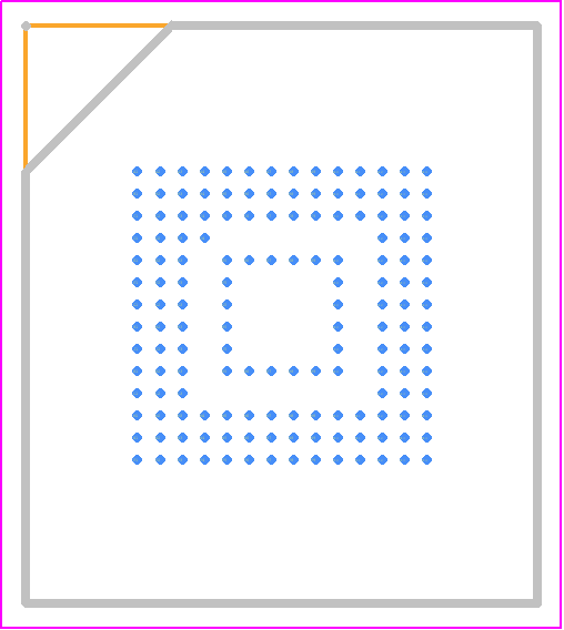 SDIN7DP4-32G - SanDisk PCB footprint - BGA - BGA - BGA153