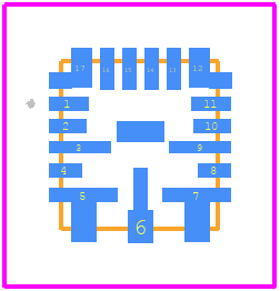 MAX25262AFOF/VY+ - Analog Devices PCB footprint - Other - Other - F173B3FY+1_25