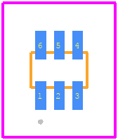 NCS2-392+ - Mini-Circuits PCB footprint - Other - Other - NCS2-392+-1