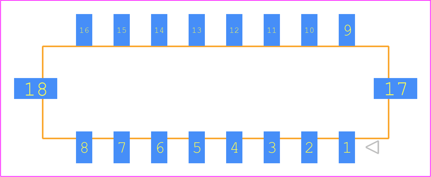 430451618 - Molex PCB footprint - Other - Other - 4304516YY_18