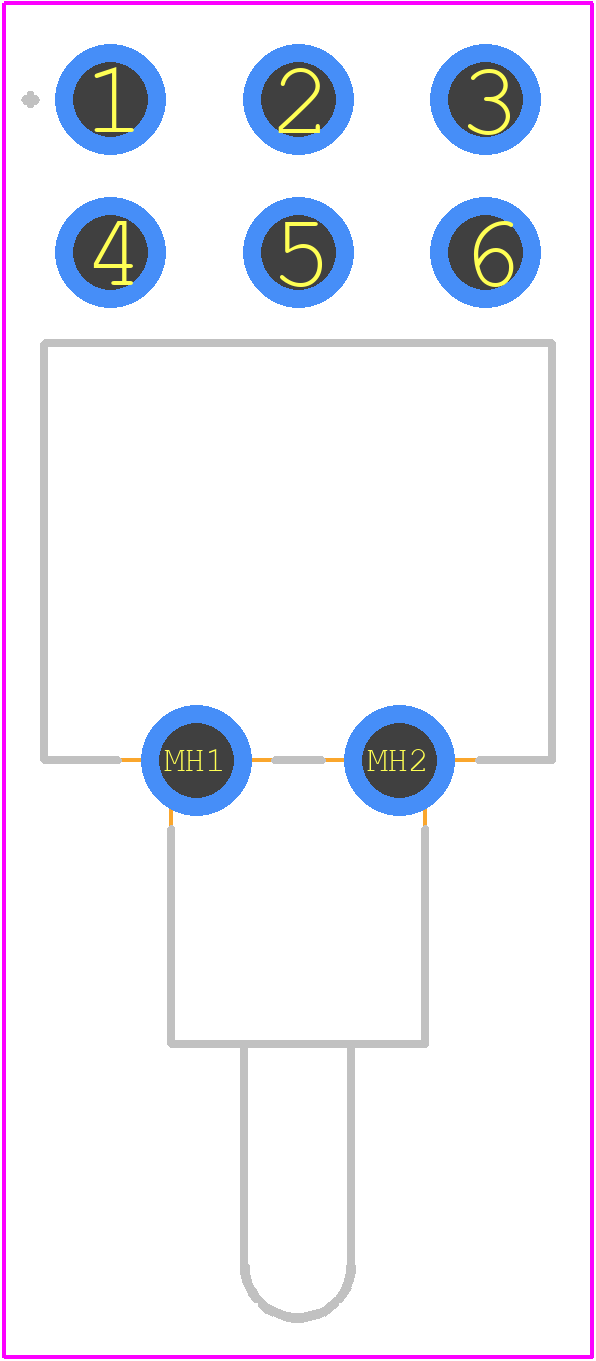 1825139-2 - TE Connectivity PCB footprint - Other - Other - 1825139-2-2