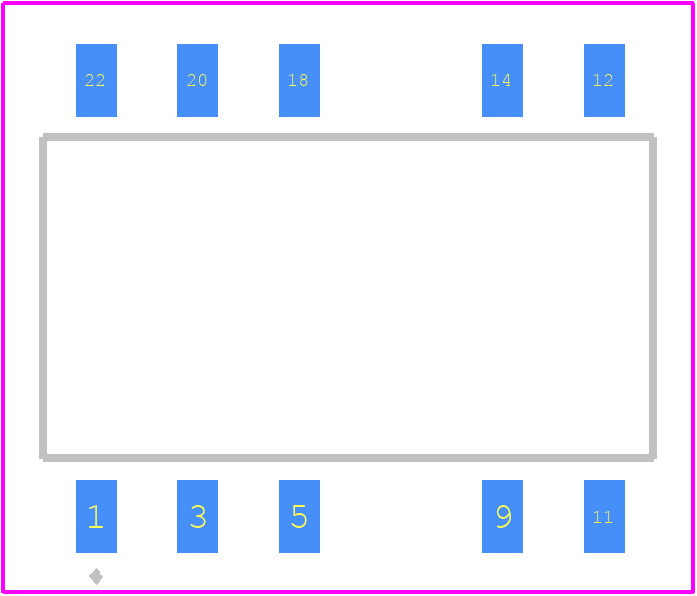 TSV 0515D - Traco Power PCB footprint - Other - Other - TSV 0515D