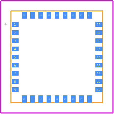 HMC6343 - Honeywell PCB footprint - Other - Other - HMC6343-2
