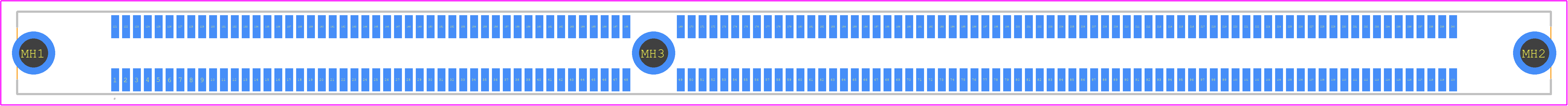 10074146-11025LF - Amphenol PCB footprint - Other - Other - 10074146-11025LF-2