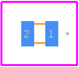 D5V0H1U2LP1610-7 - Diodes Incorporated PCB footprint - Other - Other -  U-DFN1610-2 (Type B)