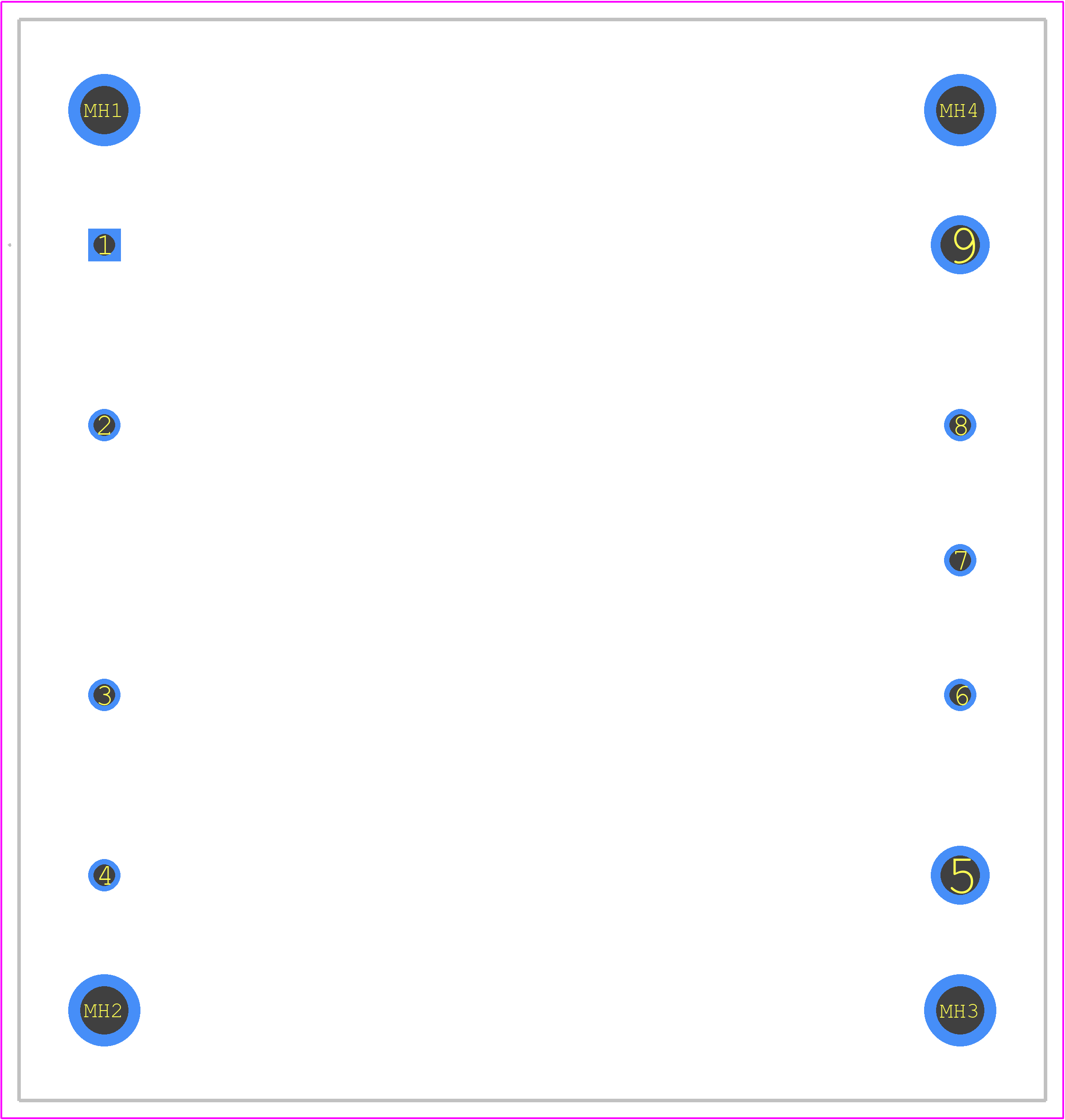 CHB75-24S05 - Cincon PCB footprint - Other - Other - CHB75-24S05-3