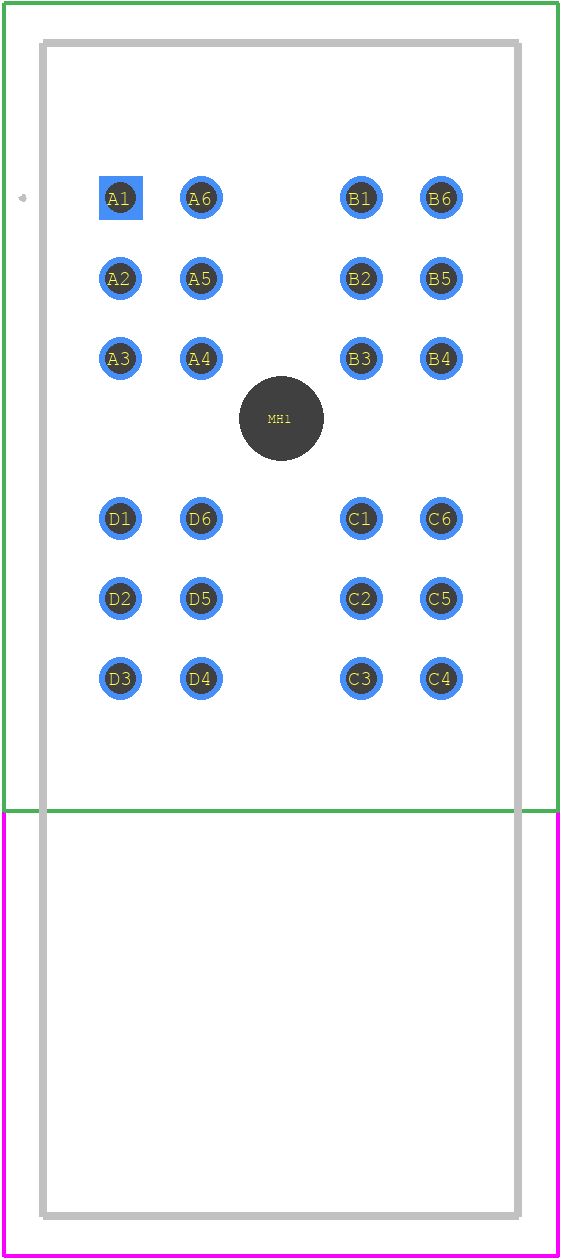EPTS-2-P-D-RA-04 - SAMTEC PCB footprint - Other - Other - EPTS-2-P-D-RA-04-3