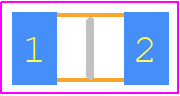 RMC1/8-104JTP - Kamaya PCB footprint - Resistor Chip - Resistor Chip - RMC1/8-104JTP