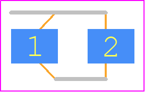 EEE-1HSR33SR - Panasonic PCB footprint - Capacitor Al Electrolytic - Capacitor Al Electrolytic - case code A