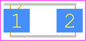 1SMA4753A - EIC Semiconductor PCB footprint - Diodes Moulded - Diodes Moulded - SMA-ren1