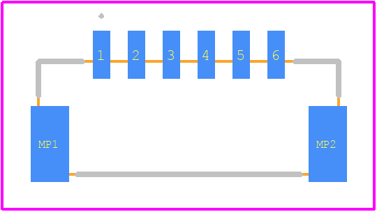 6-2390136-6 - TE Connectivity PCB footprint - Other - Other - 6-2390136-6-1