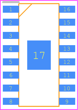 DEI1188-SMS - Device Engineering Incorporated PCB footprint - Small Outline Packages - Small Outline Packages - DEI1188-SMS