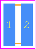 PRG3216Q-23R2-D-T5 - Susumu PCB footprint - Resistor Chip - Resistor Chip - PRG3216_2022