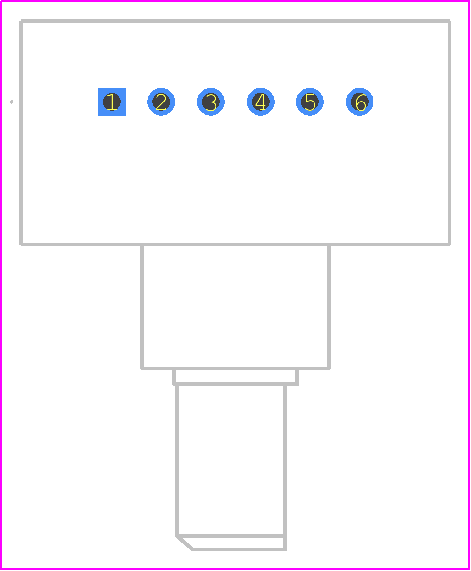 25BSP22-G-1-16F - Grayhill PCB footprint - Other - Other - 25BSP22-G-1-16F-1