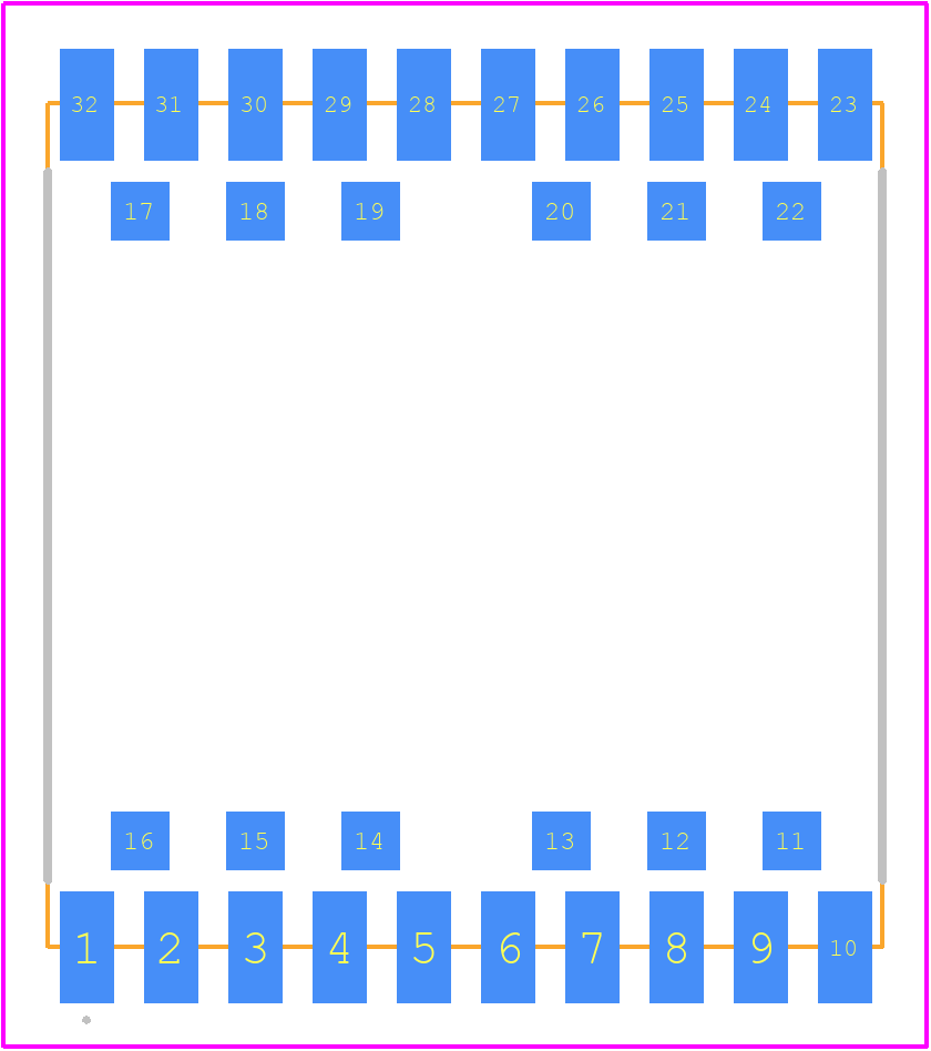 KCPDA04-105 - Kingbright PCB footprint - Other - Other - KCPDA04-105-1
