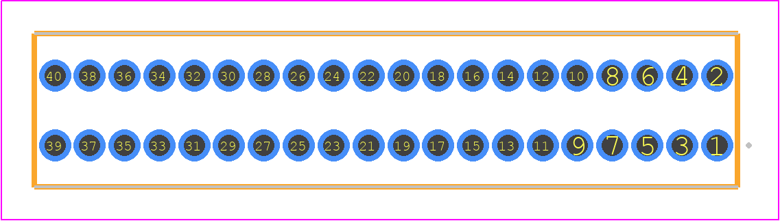 SMS-120-01-T-D - SAMTEC PCB footprint - Other - Other - SMS-120-XX-YY-D