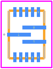 MP3429GL-Z - Monolithic Power Systems (MPS) PCB footprint - Other - Other - MP3431GL-P-2