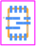 NB679GD-P - Monolithic Power Systems (MPS) PCB footprint - Other - Other - MP8759GD-Z-2