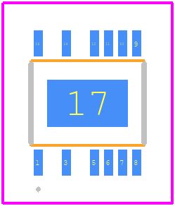 LT8364EMSE#PBF - Analog Devices PCB footprint - Other - Other - MS Package 16-Lead 1Plastic MSOP
