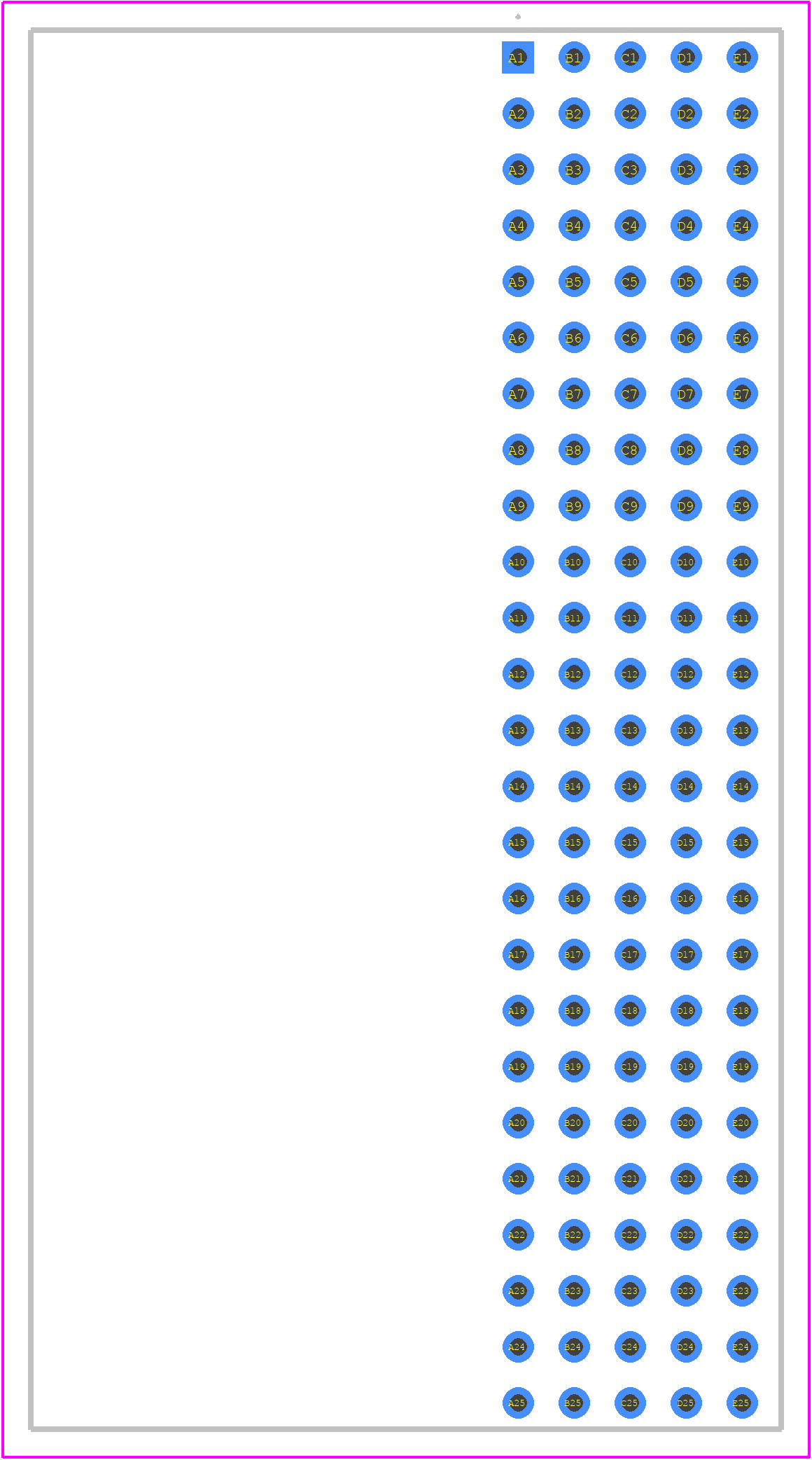 106014-1 - TE Connectivity PCB footprint - Other - Other - 106014-1-1