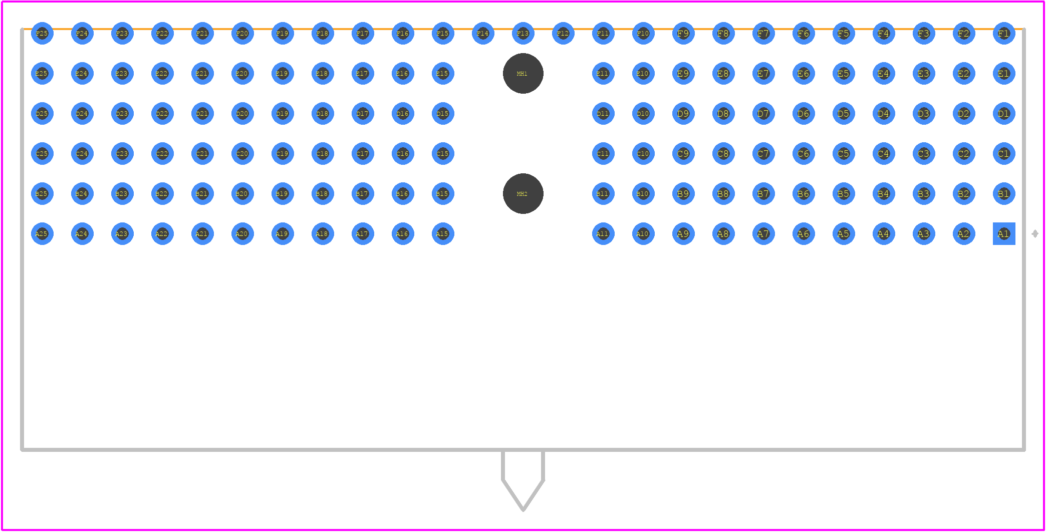 364298 - TE Connectivity PCB footprint - Other - Other - 364298