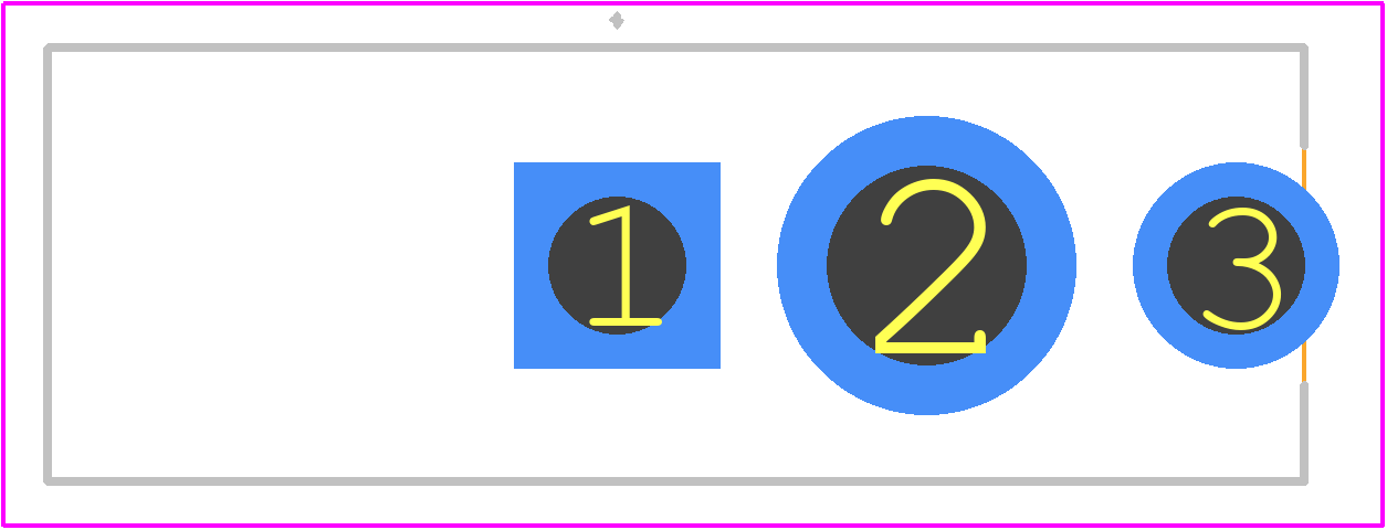 154058 - TE Connectivity PCB footprint - Other - Other - 154058