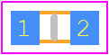 0467004. - LITTELFUSE PCB footprint - Fuses Chip - Fuses Chip - 0467.250NR