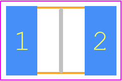 1812L110/16 - LITTELFUSE PCB footprint - Fuses Chip - Fuses Chip - 1812L110/16