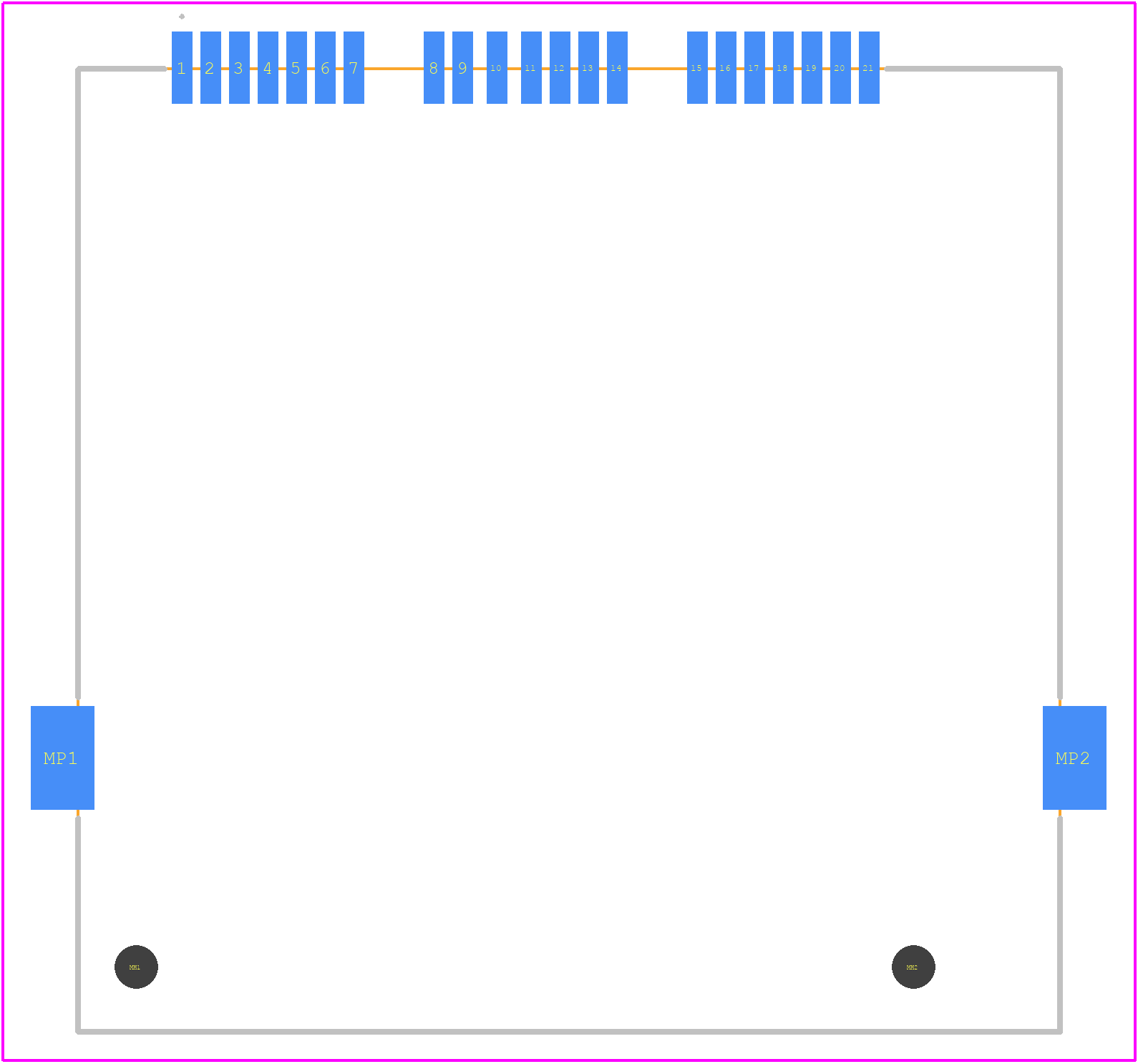 821101-1120030 - Rego Electronics PCB footprint - Other - Other - 821101-1120030-2