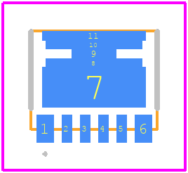 TLE4972AE35S5XUMA1 - Infineon PCB footprint - Other - Other - PG-VSON-6_2022