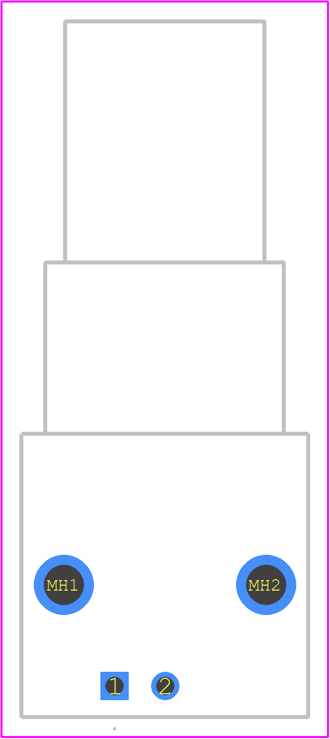 5465143 - RS Pro PCB footprint - Other - Other - 5465143-2