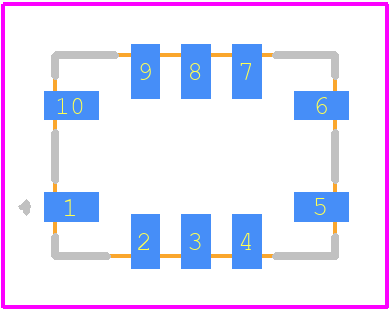 SF2141B - RFMi PCB footprint - Other - Other - SF2141B-2