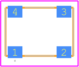 CFPT-126 - IQD PCB footprint - Other - Other - CFPT-126-1
