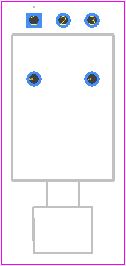BB15AH-FA - NKK Switches PCB footprint - Other - Other - BB15AH-FA-1