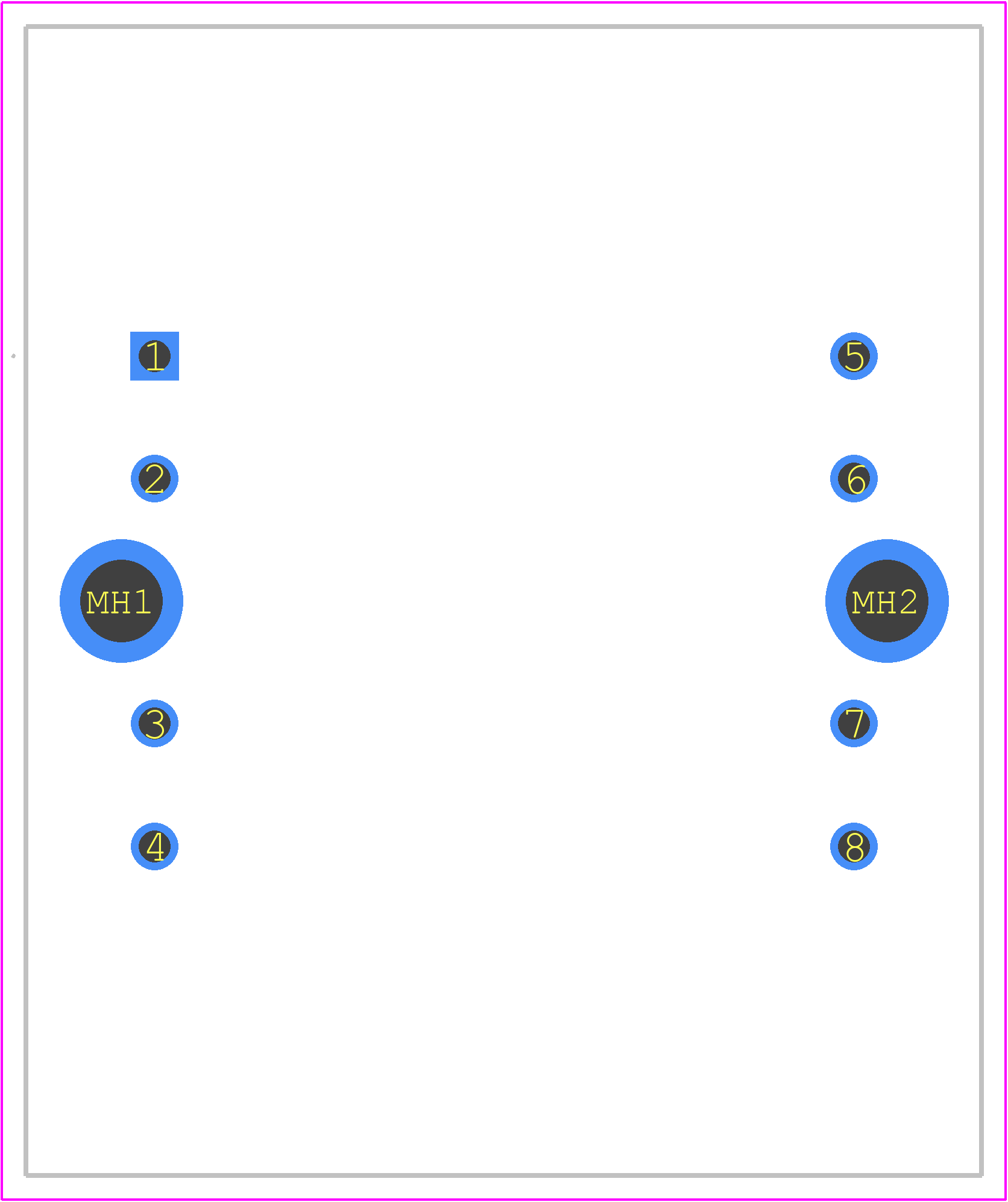 AHI01024 - American Zettler PCB footprint - Other - Other - AHI01024-1