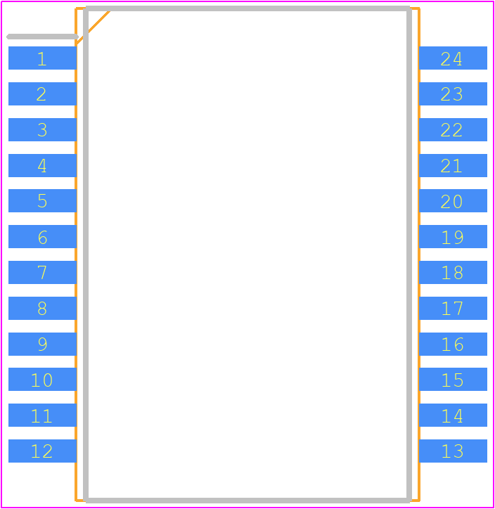HX5062NL - Yageo Group PCB footprint - Small Outline Packages - Small Outline Packages - HX5062NL