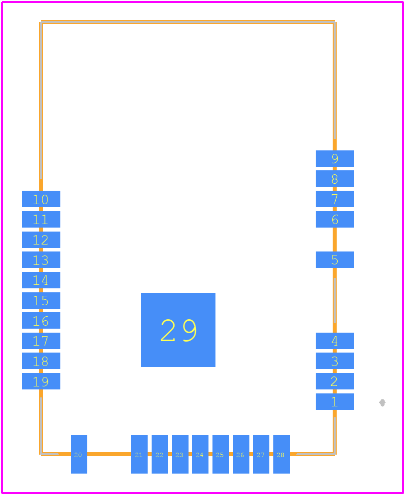 ATWINC1500-MR210UB1961 - Microchip PCB footprint - Other - Other - ATWINC1500-MR210UB1961-1