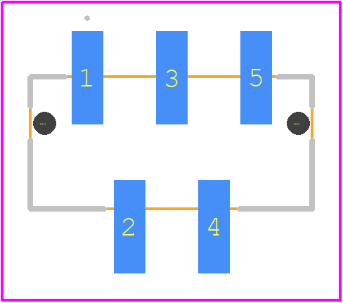 292230-5 - TE Connectivity PCB footprint - Other - Other - 292230-5-1