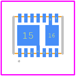 LT3032MPDE-3.3#PBF - Analog Devices PCB footprint - Other - Other - LT3032MPDE-3.3#PBF-2